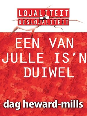 cover image of Een van julle is 'n duiwel